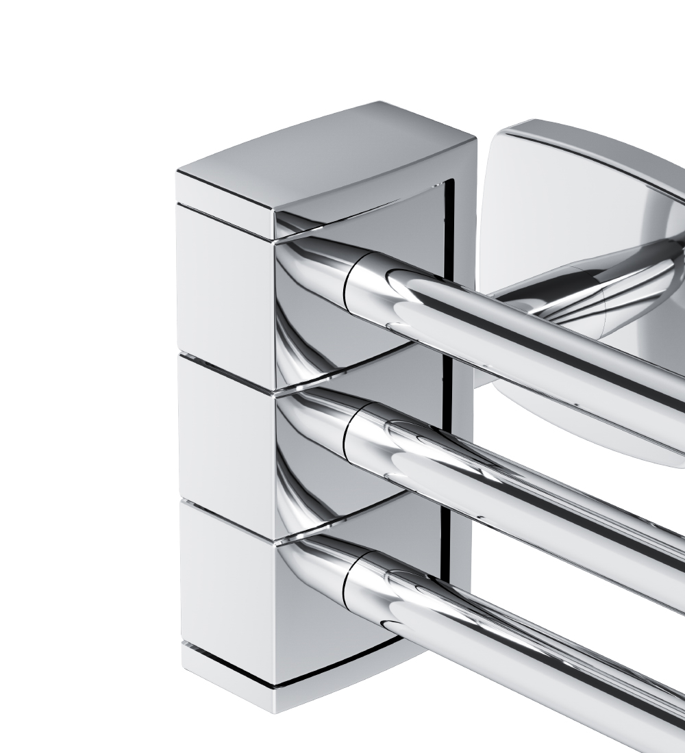 A9032700 Тройная вешалка-вертушка для полотенец AM.PM Gem - Вид №5