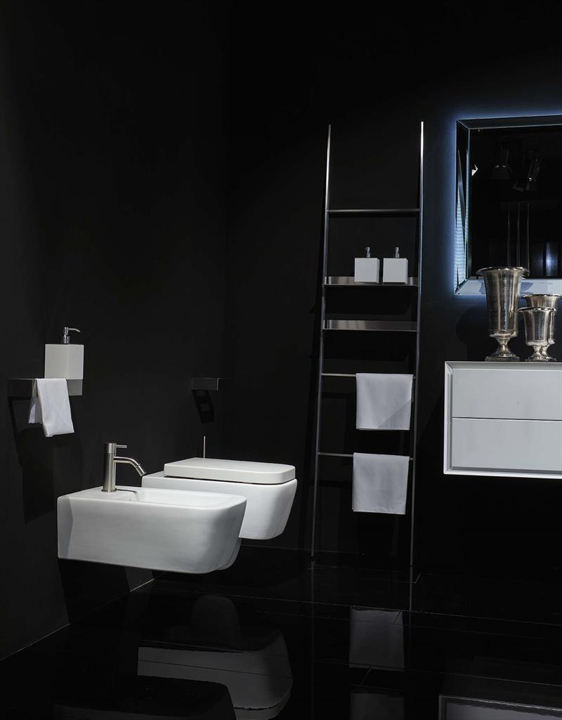 RIFRA Подвесной шкафчик для ванной, матовый белый лак K.one sun-id-1470826 - Вид №9