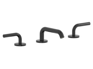 Смеситель для раковины с 3 отверстиями и автоматическим сливом