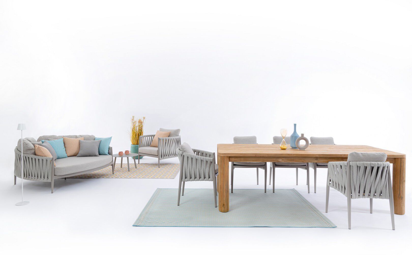 Прямоугольный садовый стол из тикового дерева BIZZOTTO MAVERICK ARCH-00134116 - Вид №19