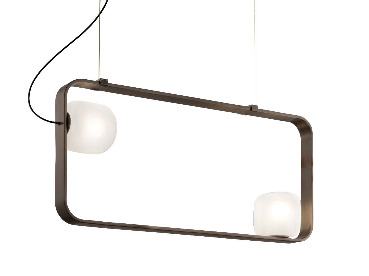 Металлический подвесной светильник Vetreria Vistosi Groove ARCH-00131917 - Вид №1