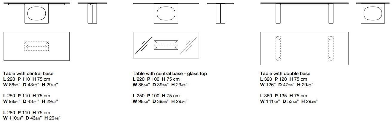 Кристалия - HOLO | Стол из ламината Kristalia sun-id-1344250 - Вид №9