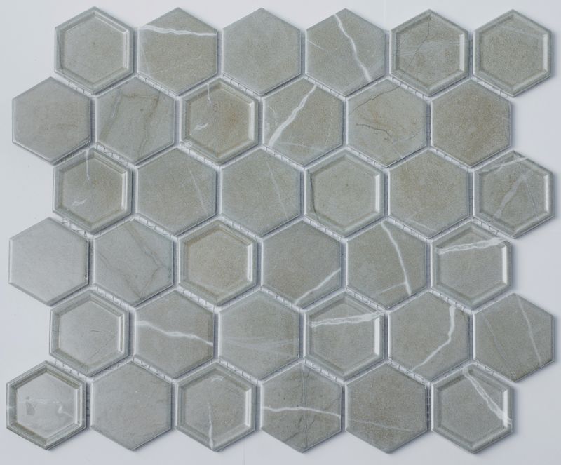 Мозаика из керамогранита  P-504 SN-Mosaic Porcelain 