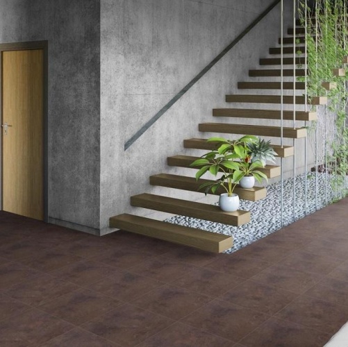 Виниловый ламинат Tarkett Lounge Skye Дизайнерский с брашью (Текстурированная) 457,2х457,2 мм 1000901238 - Вид №5