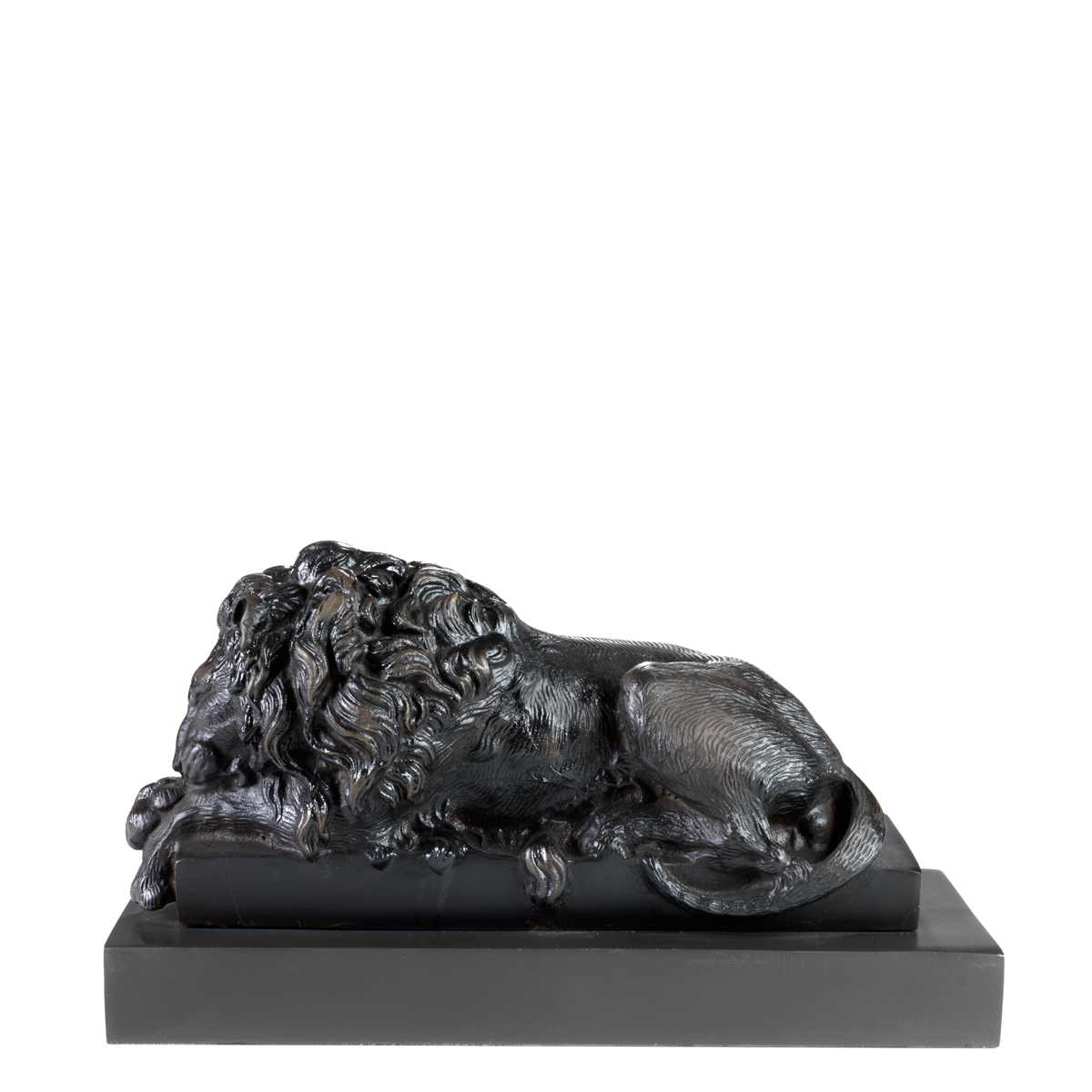 Статуэтки декоративные 2 шт черные Canova EICHHOLTZ EICHHOLTZ 062715 Бронза;черный  - Вид №3