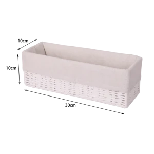 Корзина Konsensa 10x10x30 см бумага цвет белый