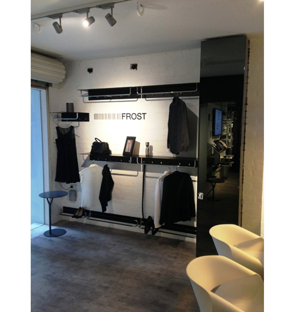 FROST Полка для обуви RADA, 60см » черная / полированная Сталь Черный / полированный W5001-B  - Вид №9