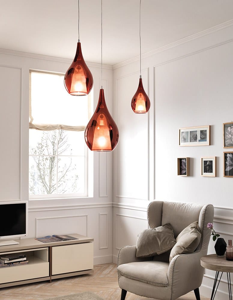 Металлический подвесной светильник из боросиликатного стекла Cangini & Tucci ARCH-00138110 - Вид №3