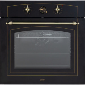 9185550 Электрический духовой шкаф LAUF DE-605BL черный