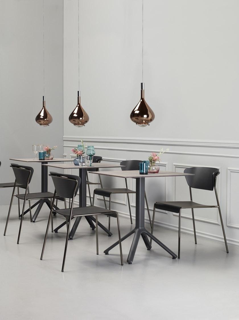 SCAB DESIGN Квадратный алюминиевый стол с откидной крышкой Nemo sun-id-1379759 - Вид №6