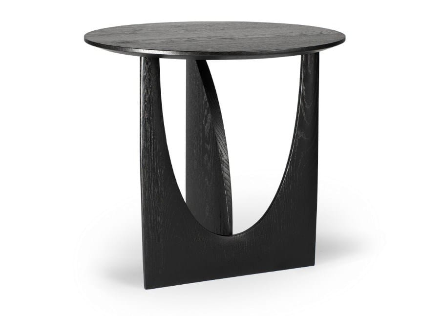 Круглый журнальный столик из дуба Ethnicraft Geometric ARCH-00033943 - Вид №1