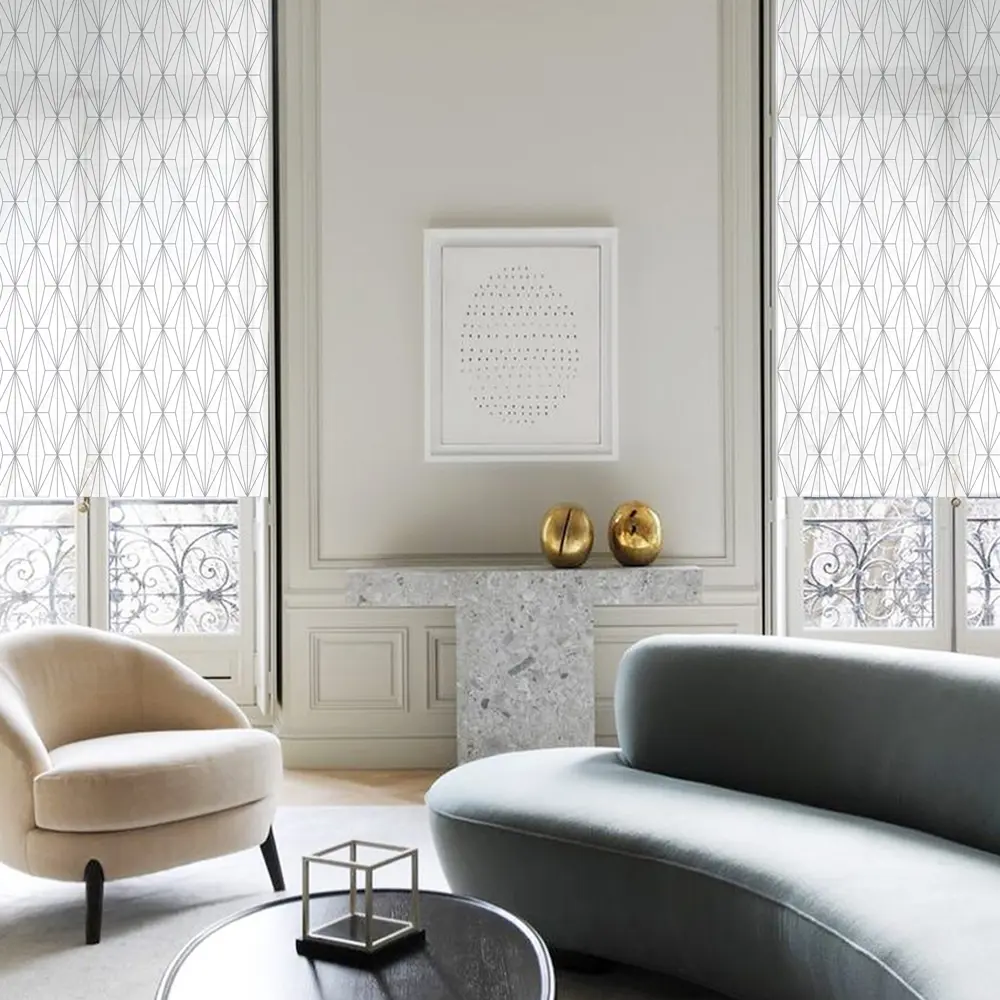 Штора рулонная «Трэлис» 50x160 см, цвет серый PRAKTO STLM-2066132 - Вид №5