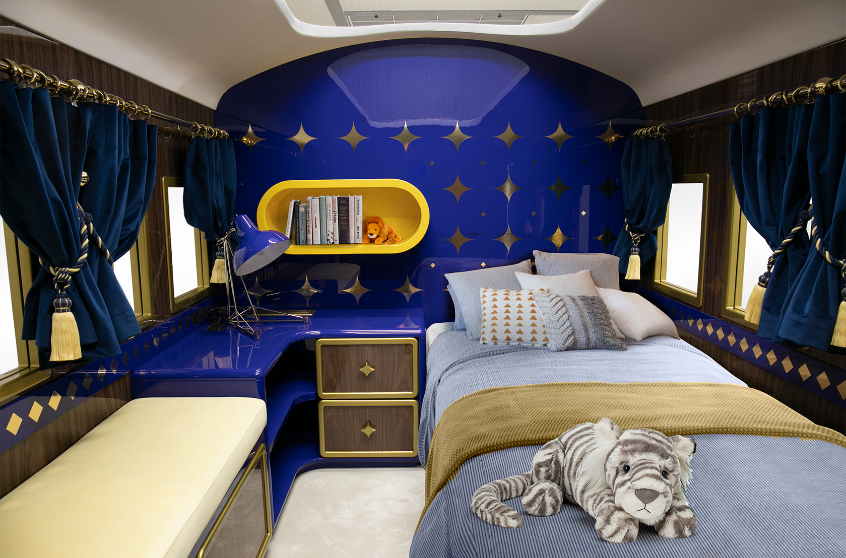 CIST659 Детская кровать вагон Одиссей Экспресс Circu  - Вид №9