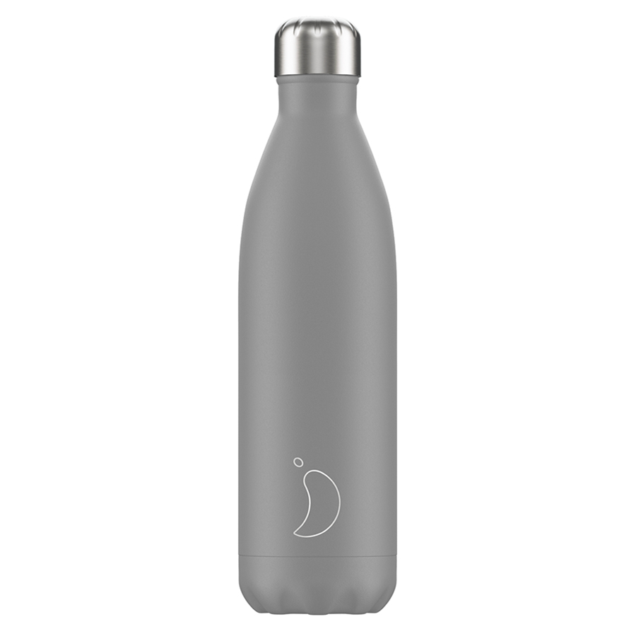 B750MOGRY Термос monochrome, 750 мл, серый Chilly's Bottles 