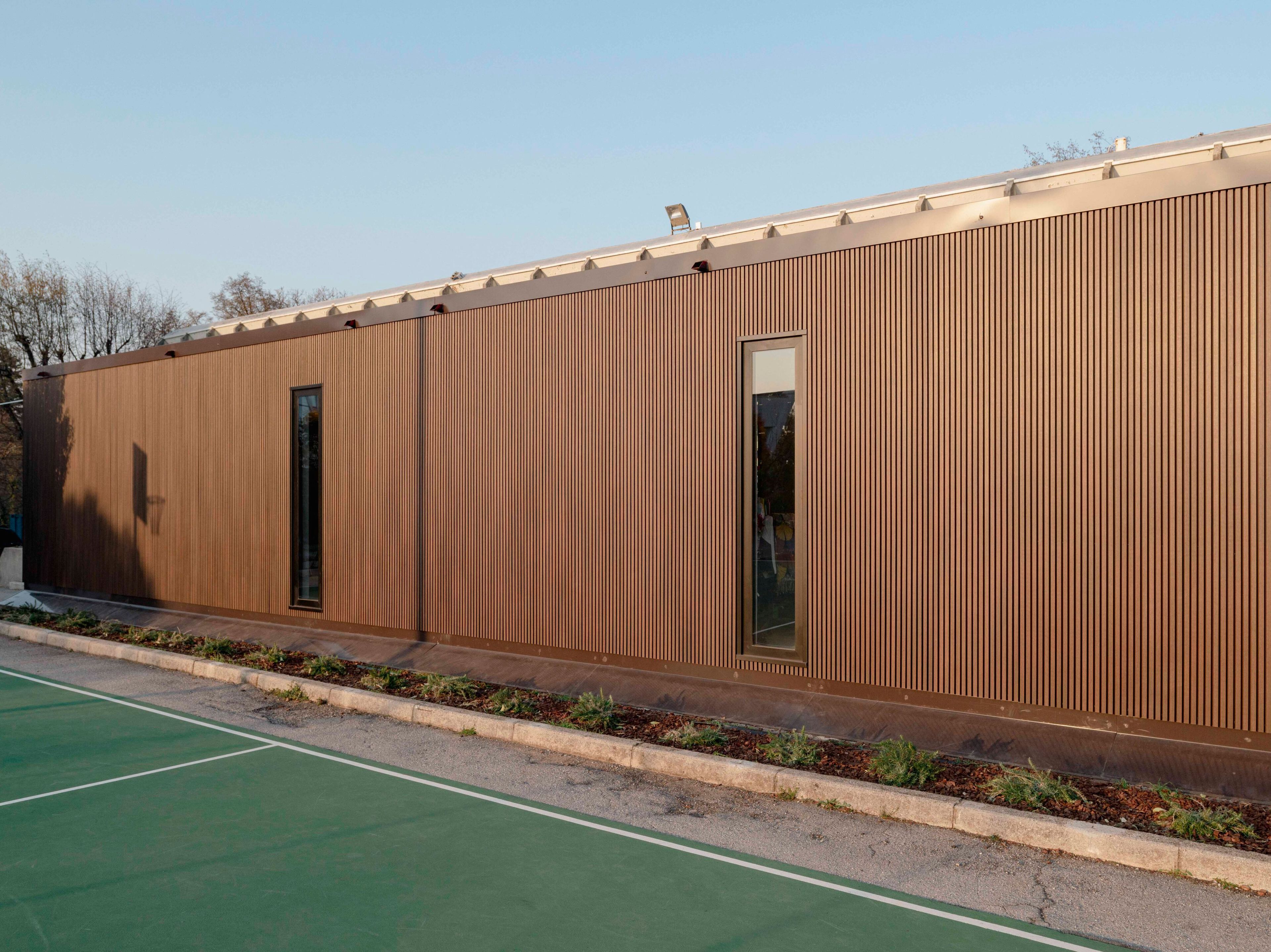 Композитный деревянный сайдинг Déco Twix ARCH-00133073