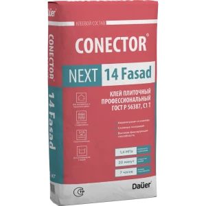 Клей для плитки Dauer Conector Next 14 25 кг