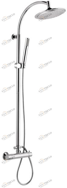 Rubinetterie Mariani Настенная душевая стойка с душевой лейкой Colonne doccia A37-cd