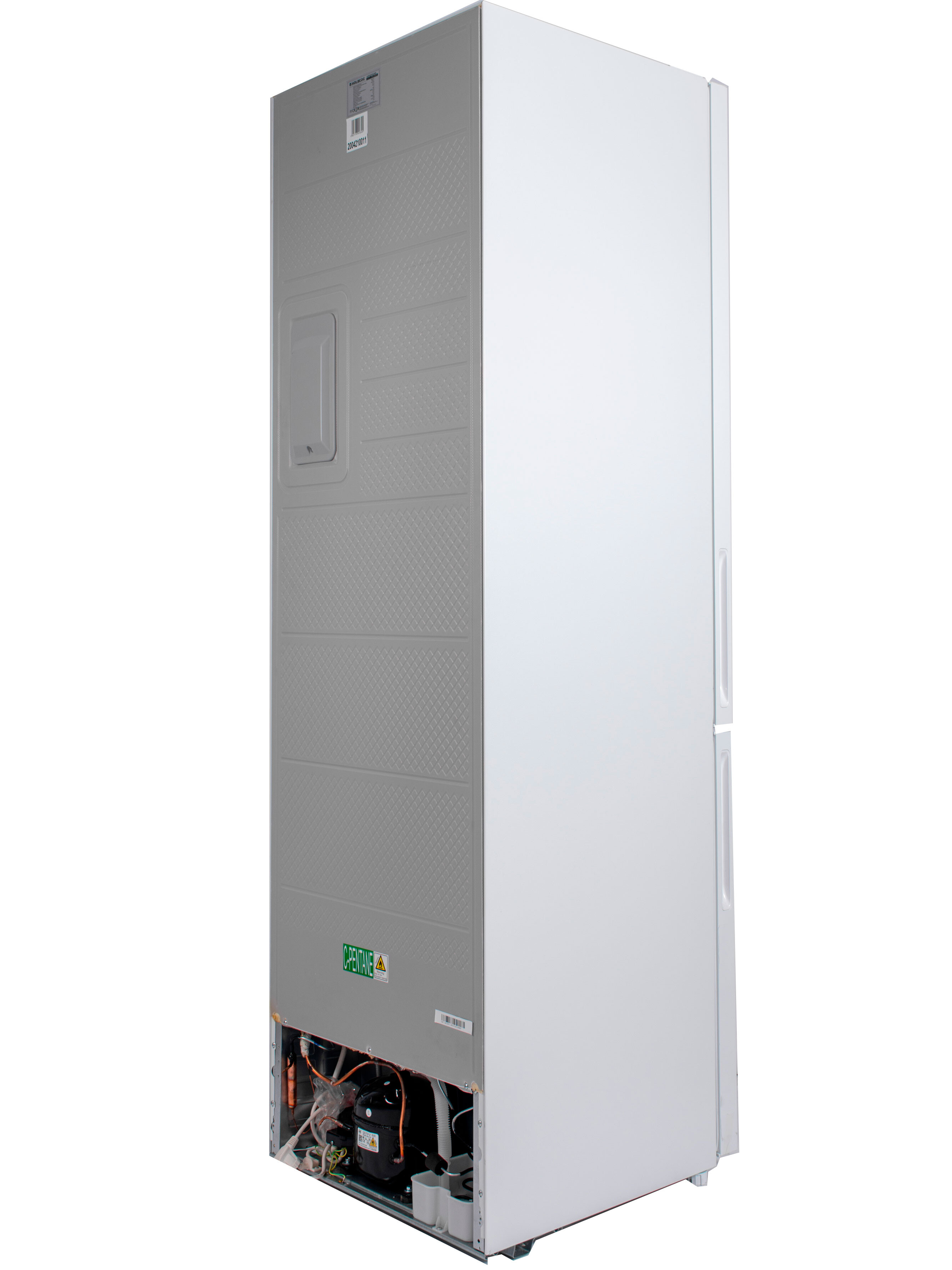 9141911 Холодильник с морозильником   HOLBERG HRB 2001NDW белый STDN-0139348 - Вид №3