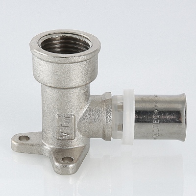 VTm.254H.N.001604 Пресс-фитинг – водорозетка удлиненная Valtec 16 мм х 1/2"  - Вид №16