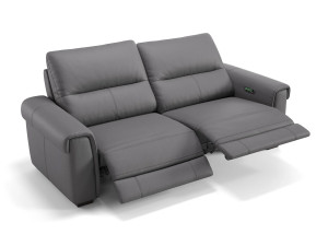 2-местный кожаный диван