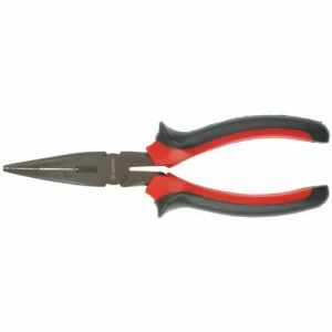 Длинногубцы прямые Black Nickel 160 мм двухкомпонентные рукоятки MATRIX