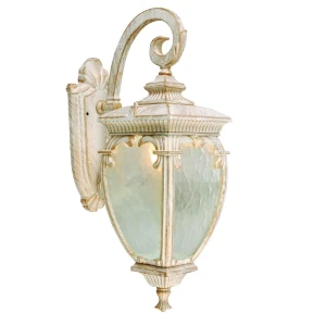 Настенный светильник уличный Elektrostandard "Andromeda" 1xE27х60 Вт, цвет белое золото, IP44