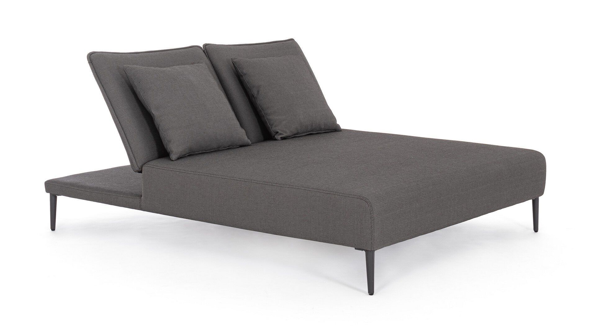 Садовая кровать с откидной спинкой из ткани BIZZOTTO Viper ARCH-00090795 - Вид №2