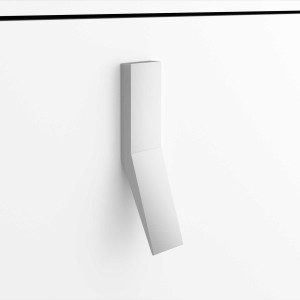 24725 SALGAR Ручка UNIIQ Комплект из 3 шт. Для тумбы под умывальник ХРОМ