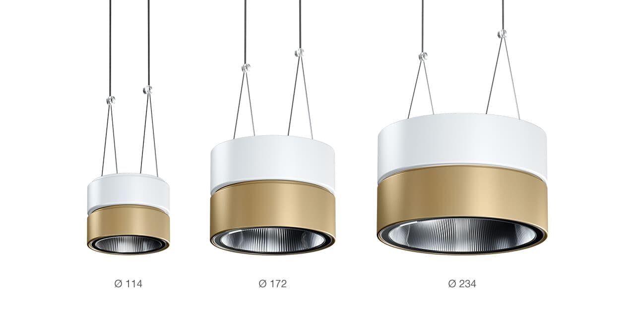 Алюминиевый светодиодный подвесной светильник iGuzzini BeTwo ARCH-00059276 - Вид №7