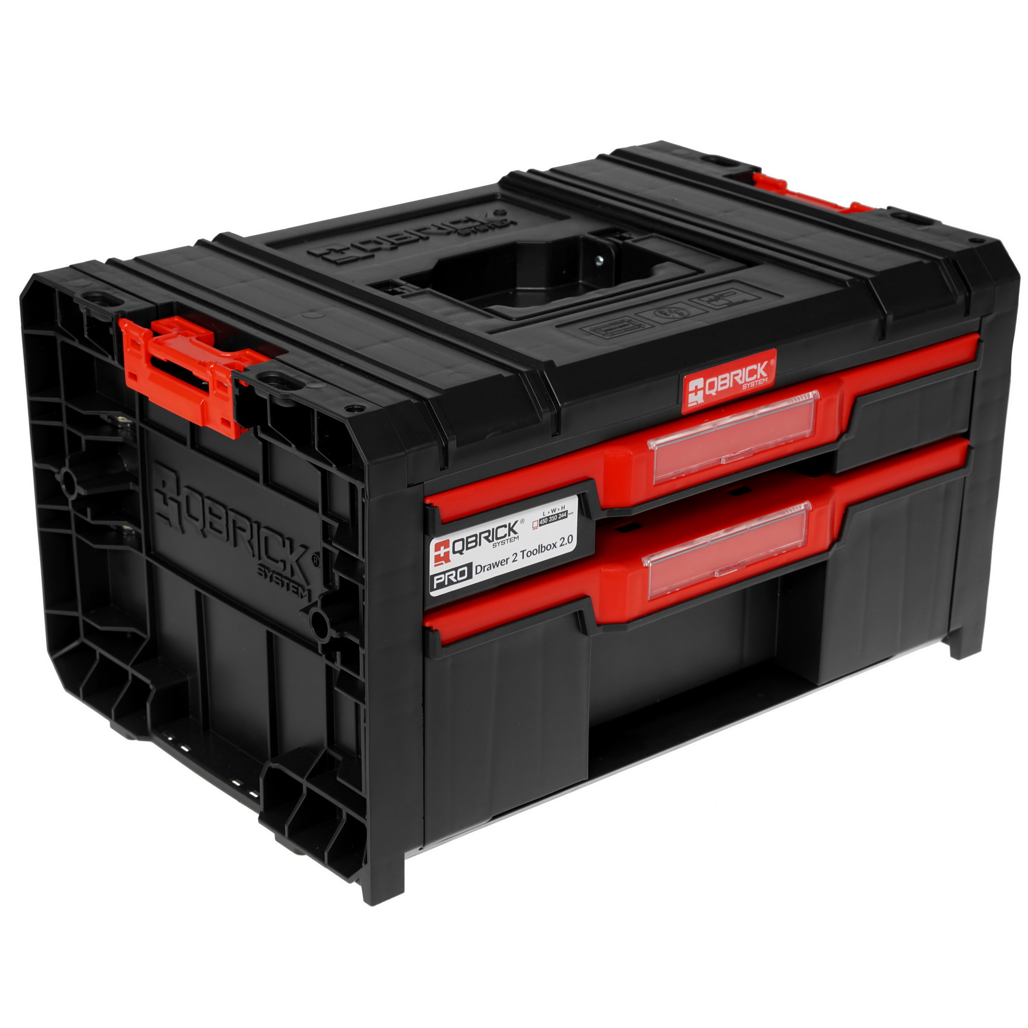 Ящик для инструмента и принадлежностей Qbrick System PRO Drawer 2 Toolbox Expert 9992732 STDN-0130780