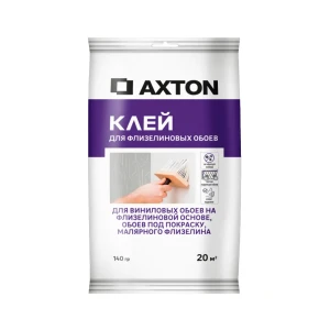 Клей Axton для флизелиновых обоев - профессиональная фиксация 20 м² 89346006