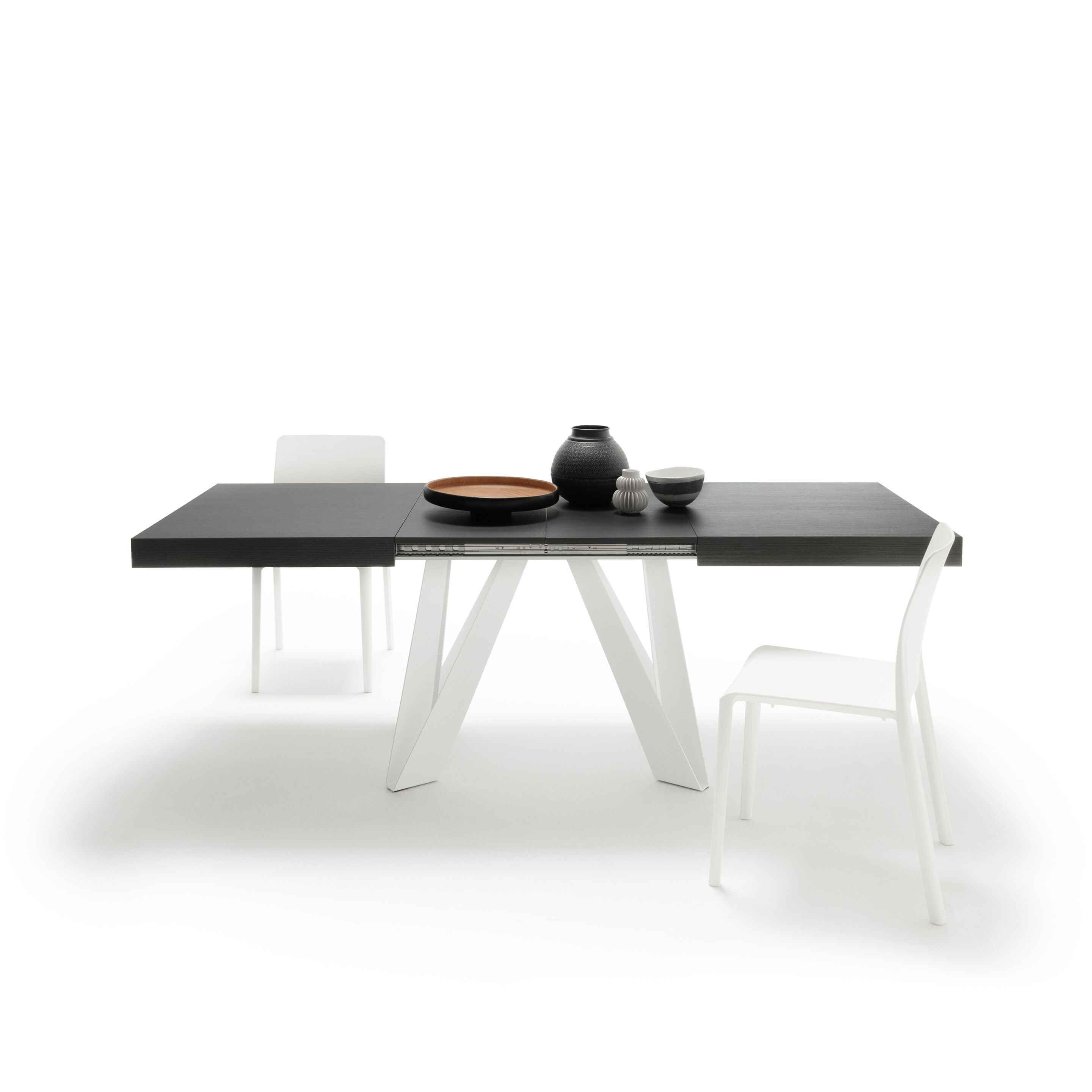 Выдвижной прямоугольный стол из железа с меламиновой столешницей Mobili Fiver ROMINA ARCH-00069646 - Вид №92