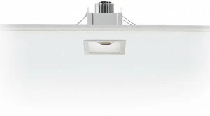 EGOLUCE Квадратный встраиваемый светодиодный точечный светильник Easy 6431 + cob led