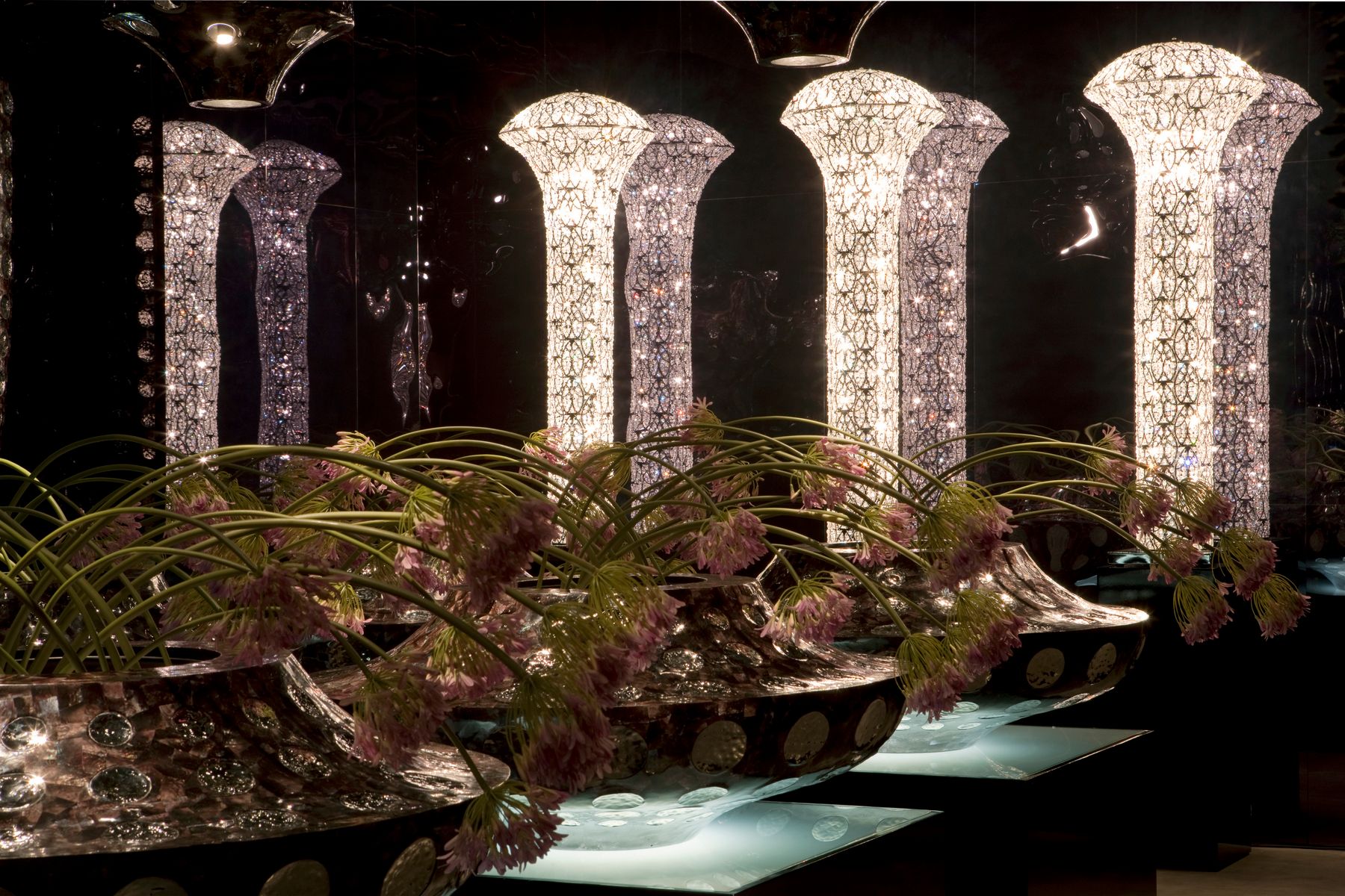 Торшер с кристаллами Vgnewtrend Arabesque ARCH-00113136 - Вид №3