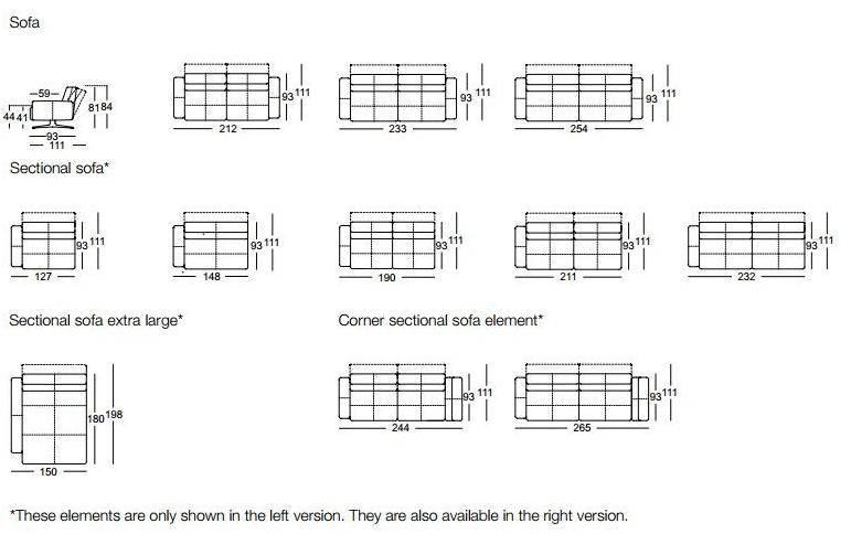 Rolf Benz Тафтинговый диван-санки из ткани Rolf benz 50 sun-id-1477994 - Вид №3