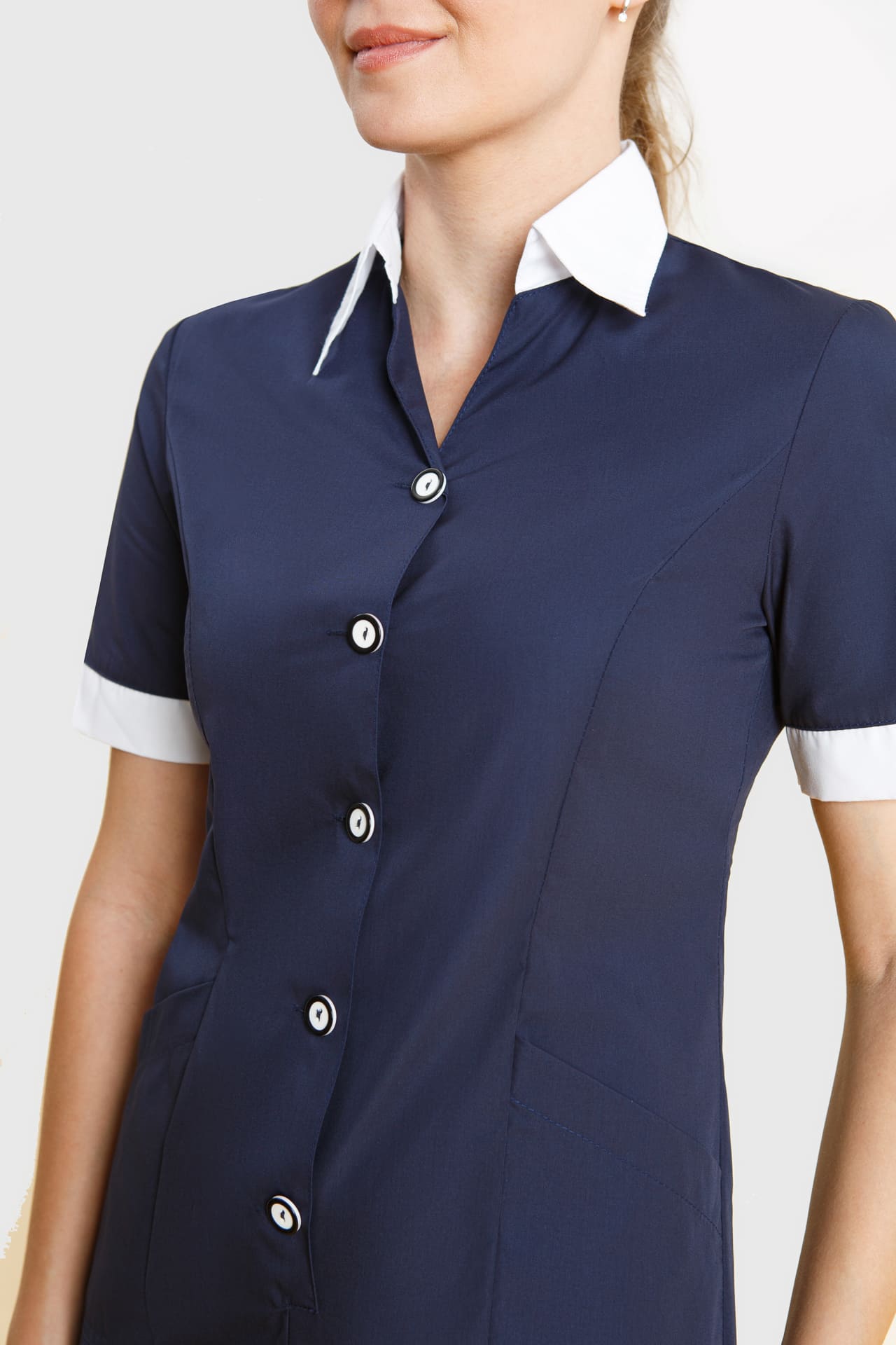 63436 Комплект NAVY (темно-синий) GRACE  Одежда для обслуживающего персонала  размер 54 (XXXL)  - Вид №7