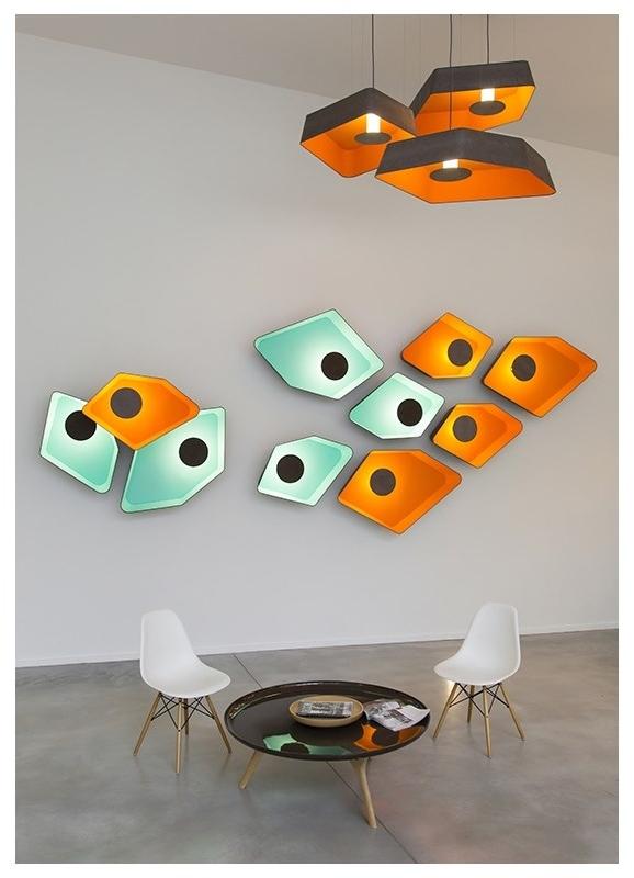 designheure Светодиодный подвесной светильник из ткани Nénuphar sun-id-1417912 - Вид №2