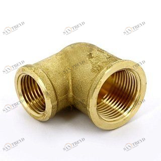 Колено ВР  1/2"x3/4"  латунь TIEMME 1500149