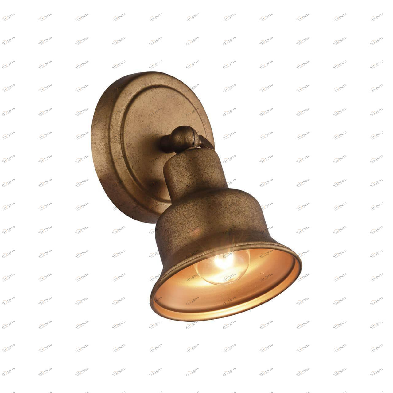Спот настенный с металлическим плафоном золотой Clochette 2024-1W FAVOURITE CLOCHETTE 00-3925362 Золото 
