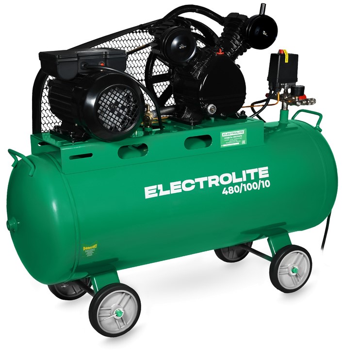 Компрессор поршневой масляный Electrolite 480/100/10 9259087 STDN-0035611 - Вид №1