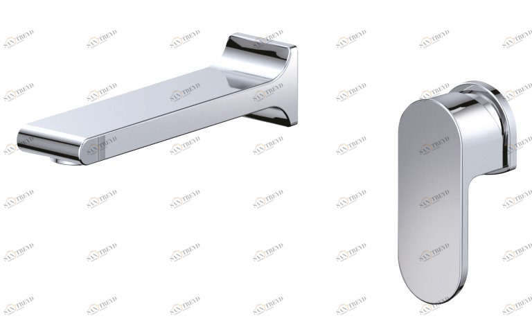 Встраиваемый смеситель для раковины TERRA TER-BLM-CRM BELBAGNO