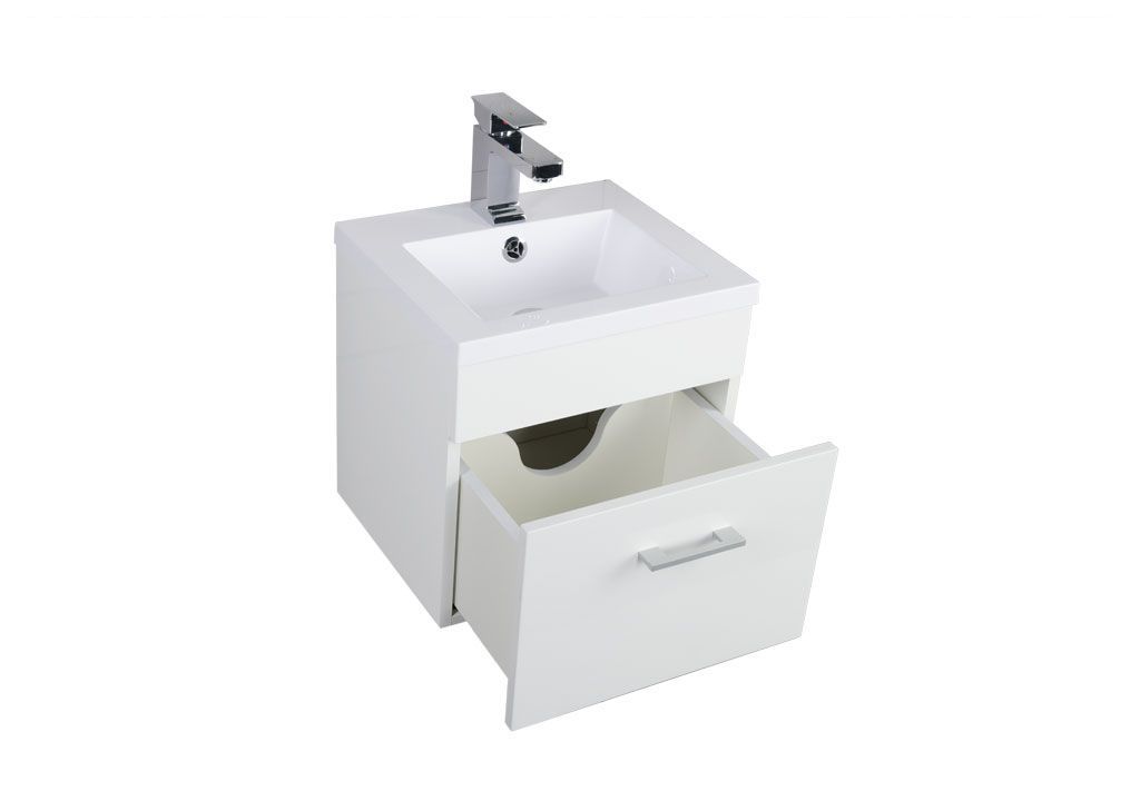 Тумба под раковину Aquanet Нота 40 белый sun-id-275398 - Вид №3