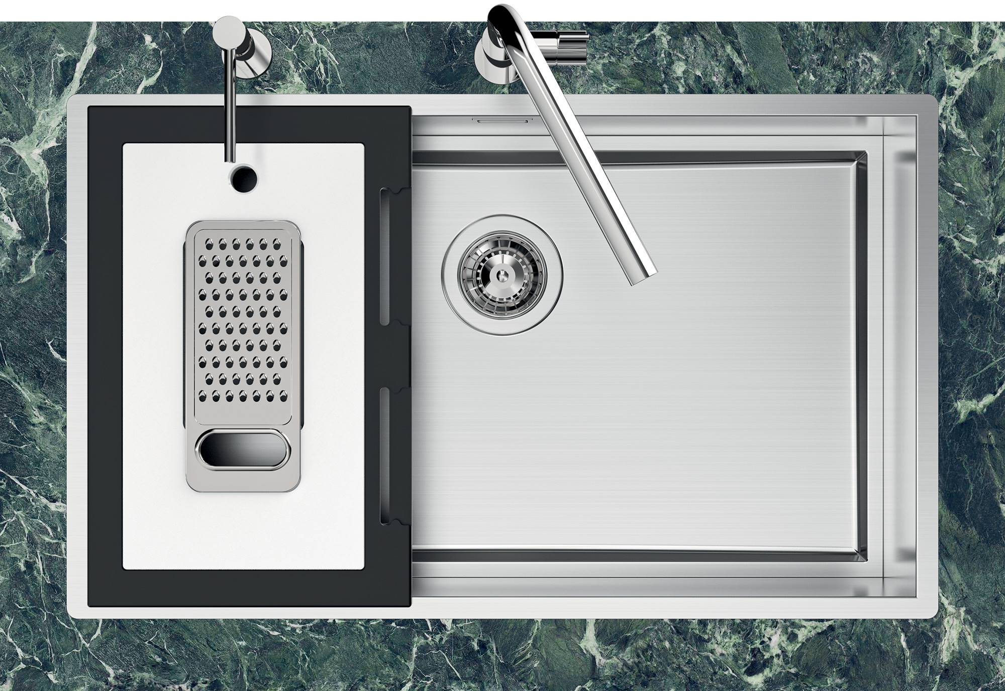 Раковина из нержавеющей стали Foster Quadra Evo ARCH-00089475 - Вид №7