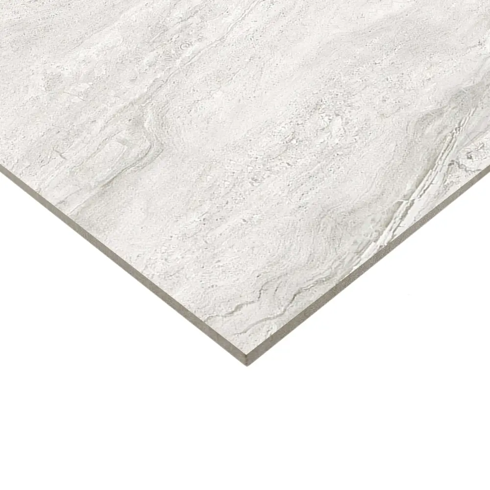 Глазурованный керамогранит Alma Ceramica Marfil 60x120 см 1.44 м² лаппатированный цвет светло-серый 89458958 STLM-2099737 - Вид №3