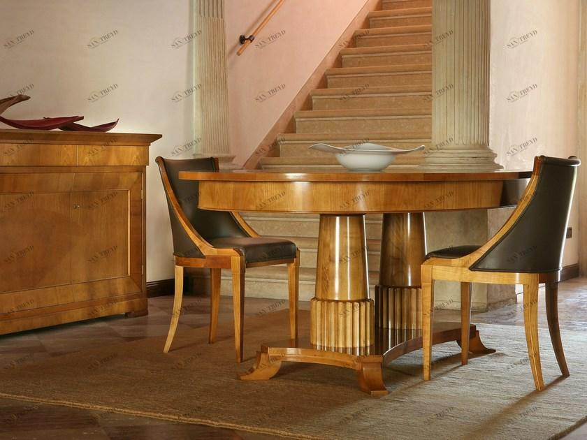 Morelato Стол овальный раздвижной в вишне Biedermeier Art. 5775