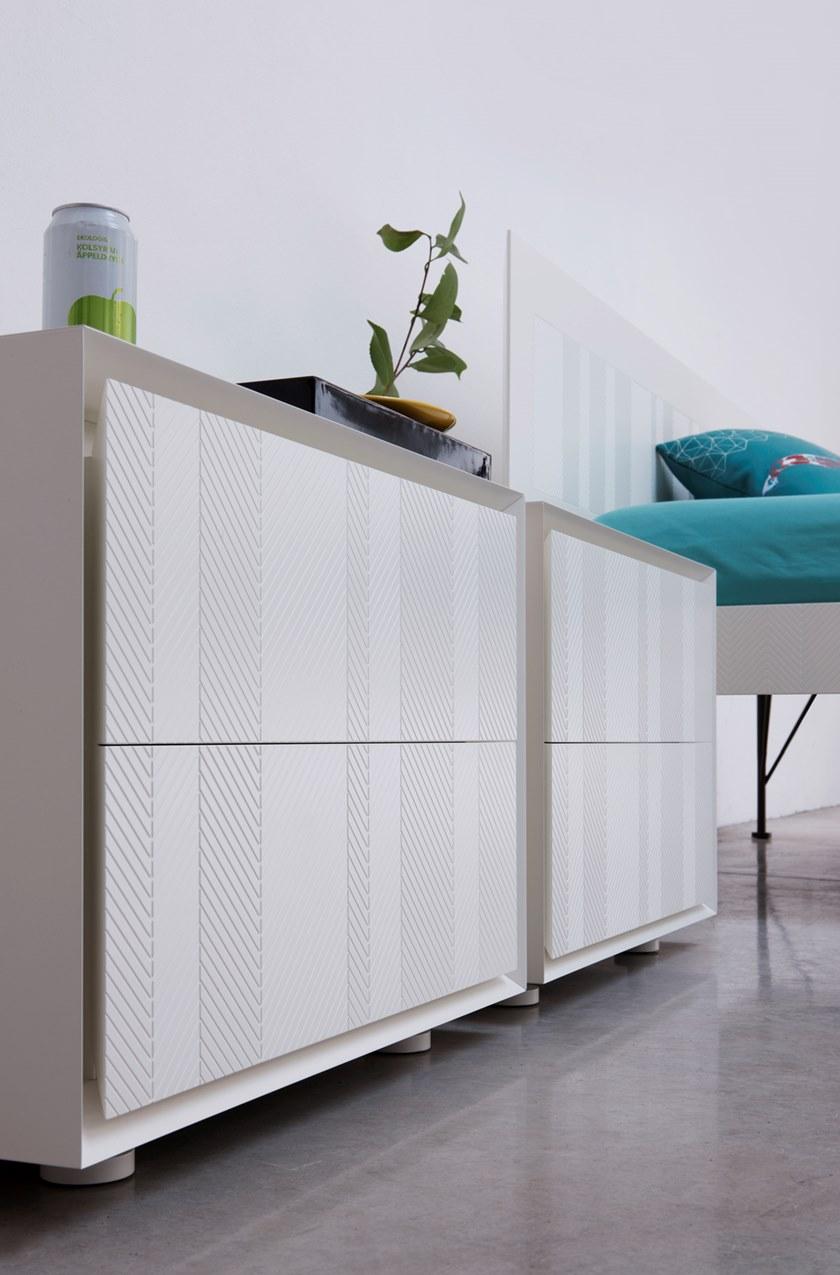 Capo d’Opera Лаковая прикроватная тумба с ящиками Quarantacinque sun-id-1480670 - Вид №1