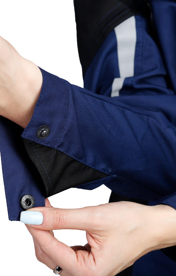 4997660 Костюм  женский темно-синий с черным STATUS  Женская размер 48-50/158-164  - Вид №13