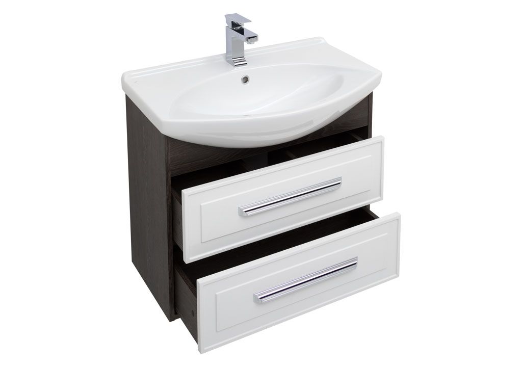 Тумба под раковину Aquanet Остин 75 дуб кантербери/белый sun-id-270618 - Вид №3