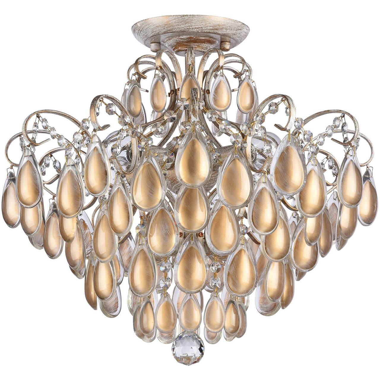 Потолочная люстра Freya Chabrol FR2302-CL-04-WG FREYA ДИЗАЙНЕРСКИЕ, CHABROL 183590 Золотой  - Вид №1