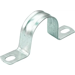 Двухлапковая скоба Крепко-накрепко для труб и кабелей 20 мм 89421140